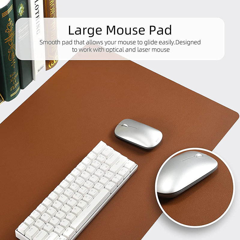 Leather mouse pad